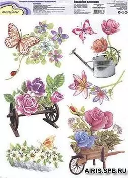 OK-06 Наклейки Mr. Painter для окон (шт.)