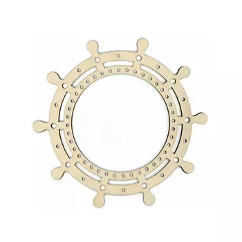 ОР-050 Рамка ажурная малая МП Студия 'Штурвал' 23,5*23,5/13*13см