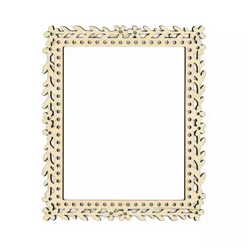 ОР-081 Рамка ажурная большая МП Студия 'Орнамент' 23*28/19*24см