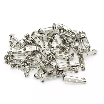 Основа для броши, 2см, 100 шт/упак, Астра