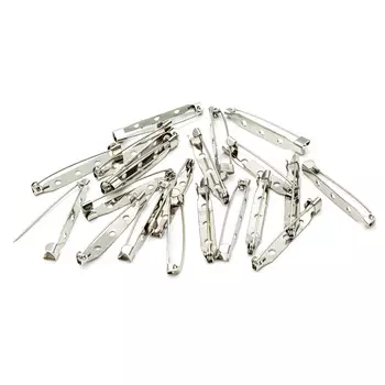 Основа для броши, 4см, 100 шт/упак, Астра