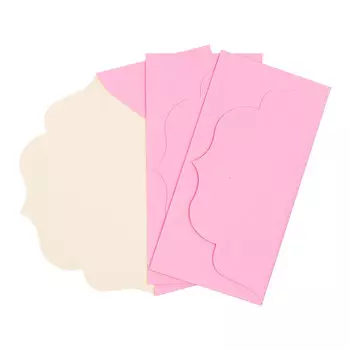 Основа для подарочного конверта №3 КОМПЛЕКТ 3шт ОК3 (200 розовый кремовый)