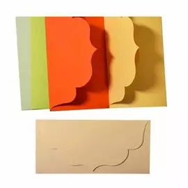 Основа для подарочного конверта №3 КОМПЛЕКТ 3шт ОК3 (007 желтый матовый)