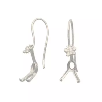 Основа для серег 54-P3128, 28*8,5mm, 4шт/упак (никель)