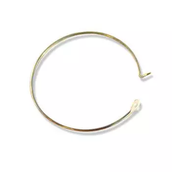 Основа для серег 'Кольцо с замком', 0,7*25 мм, упак./20 шт., 'Астра' (золото)