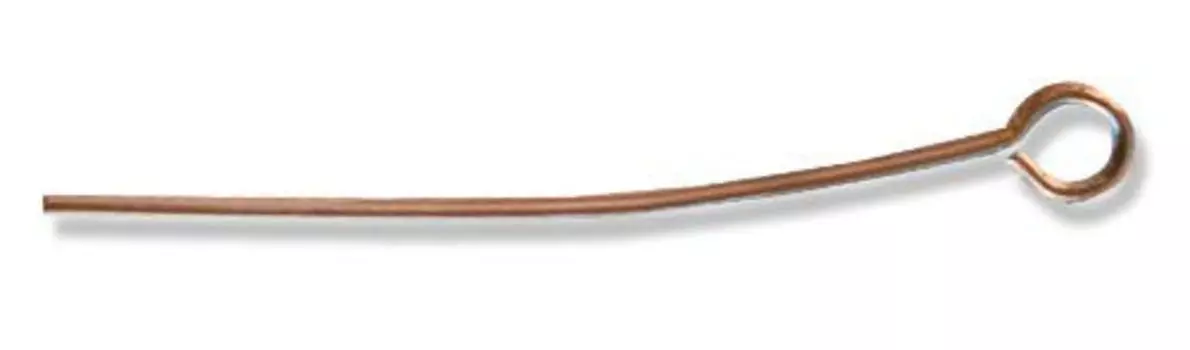 OTH1518 Штифт с петлей, 0,7*30 мм, упак./200 шт., 'Астра' (медь)