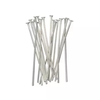 OTH1519 Штифт с плоской головкой, 0,7*30мм, 50шт/упак, Астра (серебро)