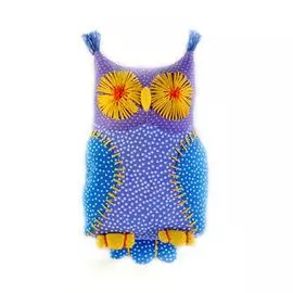 П-113 Набор для изготовления текстильной игрушки 'Совёнок Ух', 14,5 см, 'Перловка'