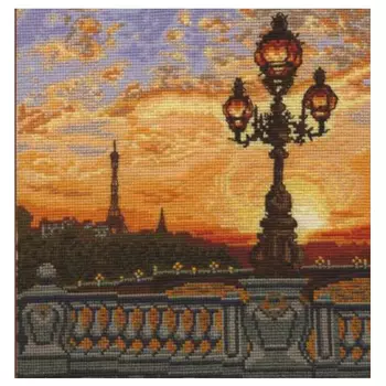 П-23 Набор для вышивания 'Парижский вечер', 21*23 см