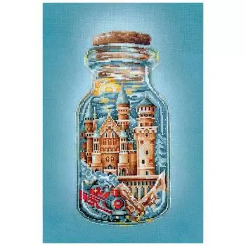 П-48 Набор для вышивания 'Поезд в сказку' 13*28см