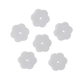 Пайетки 'цветочки', 10 мм, упак./10 гр., Astra&amp;Craft (L010 белый матовый)