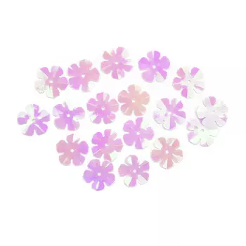 Пайетки 'цветочки', 16 мм, упак./10 гр., Astra&amp;Craft (319 св.-розовый перламутр)