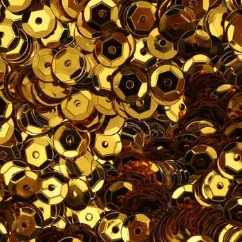 Пайетки граненые, 6 мм, упак./10 гр., Astra&amp;Craft (А1 золото)