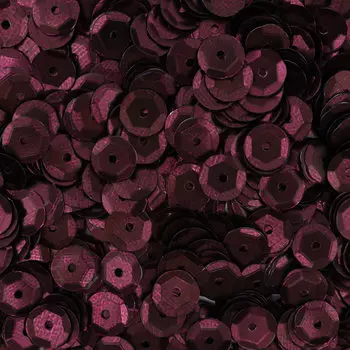 Пайетки граненые, 6 мм, упак./10 гр., Astra&amp;Craft (S2 матовый винный)