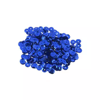 Пайетки граненые, 6 мм, упак./10 гр., Astra&amp;Craft (5 т.синий)