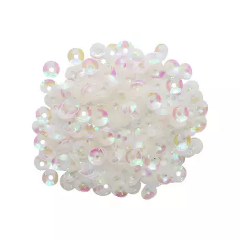 Пайетки объемные (чаша), #30, 6мм, 10гр Astra&amp;Craft (119 светло-розовый перламутр)