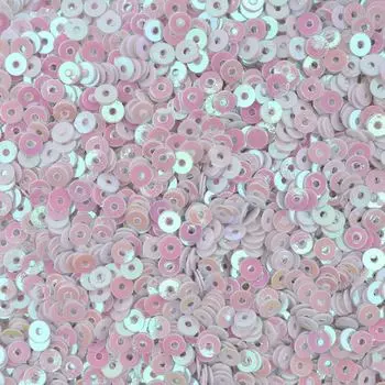 Пайетки плоские, 3 мм, упак./10 гр., Astra&amp;Craft (319 св.-розовый перламутр)