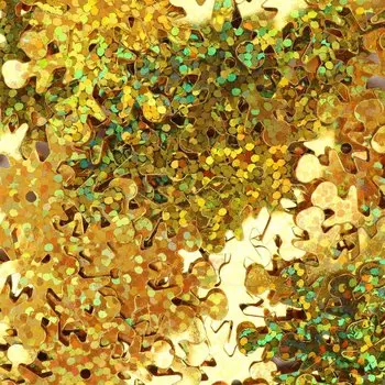 Пайетки 'снежинки', 24 мм, упак./10 гр., Astra&amp;Craft (A20 золото голограмма)