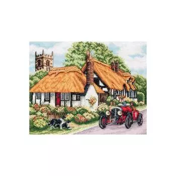 PCE869 Набор для вышивания Anchor 'Деревня Велфорд' 25х31см
