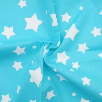 Перкаль набивной арт 140 рис 13165 вид 13 'Звезда', 50*50 см, Astra&amp;Craft