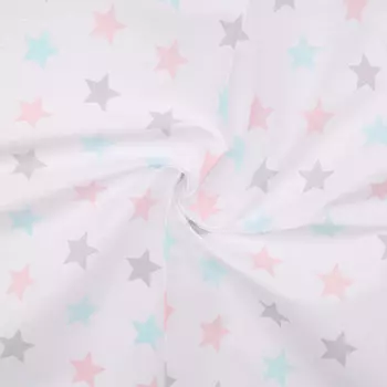 Перкаль набивной арт 140 рис 13167 вид 1 'Звезда', 50*50 см, Astra&amp;Craft