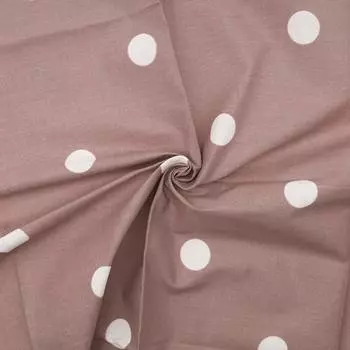 Перкаль набивной арт 239 рис 6855 вид 2 'Вивьен латте', 55*50 см, Astra&amp;Craft