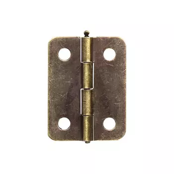 Петля для шкатулок 15*24 мм, 2шт бронза