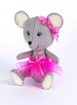 ПФД-1052 Набор для изготовления текстильной игрушки серия Детки 'Мышка'