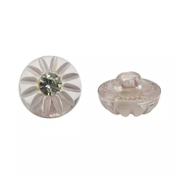 PG827 Пуговица на ножке со стразом 20L (08)