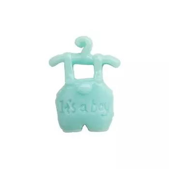 PJ-22 Декоративный элемент 'Штанишки', (пластик), упак./6 шт. (голубой)