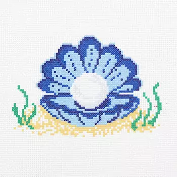 ПК-175 Набор (рис/канв.мулине) Hobby&amp;Pro 'Жемчужина' 22*22см