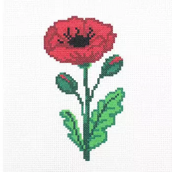 ПК-180 Набор (рис/канв.мулине) Hobby&amp;Pro 'Мак' 22*22см