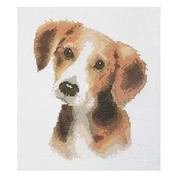 ПК-207 Набор (рис/канв. мулине) Hobby&amp;Pro 'Лучший друг', 33*33 см