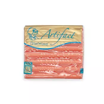 Пластика (пластилин отверждаемый) брус 50 гр. шифон (527 шифон хурма)