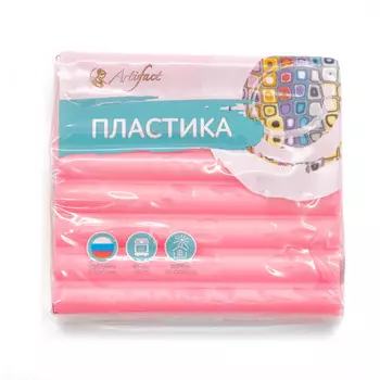 Пластика (пластилин отверждаемый) брус 56 гр. (1111 коралловый)