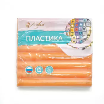 Пластика (пластилин отверждаемый) брус 56 гр. (125 календула)