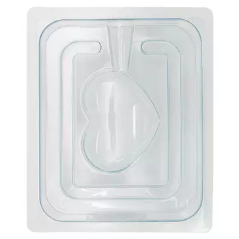 Пластиковая форма 3D (Сердечко)