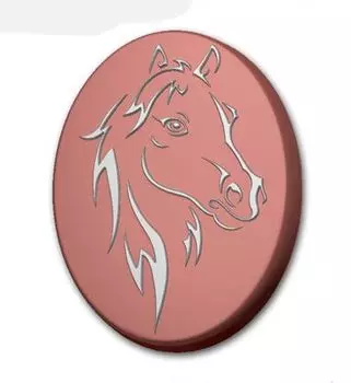 Пластиковая форма (Конь)