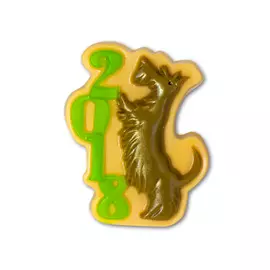 Пластиковая форма (Собака 2018)