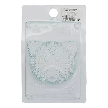 Пластиковая форма (Вязаная свинка)