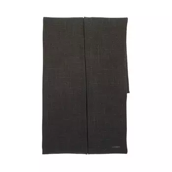 PLC-1 Нижняя сторона наволочки с молнией,100% лен, 45*45см (чёрный)