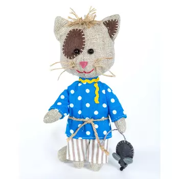 ПЛДК-1454 Набор для создания текстильной игрушки серия Домовёнок и компания 'Домовитый кот Василий'