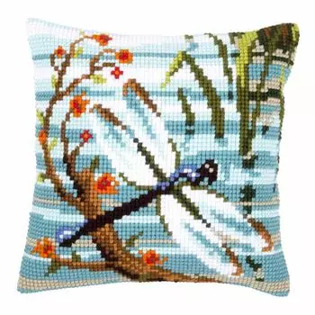 PN-0145249 Подушка Vervaco 'Стрекоза' 40x40см