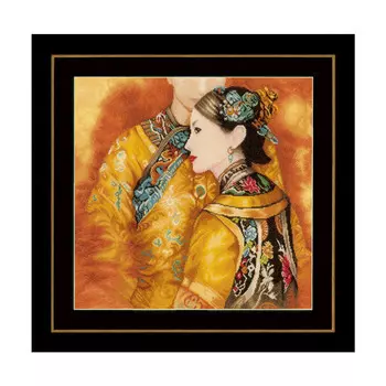 PN-0147587 Набор для вышивания LanArte 'Восточная пара' 49x45