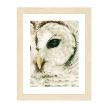 PN-0163781 Набор для вышивания LanArte 'Белая сова' 19*26см