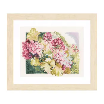 PN-0164073 Набор для вышивания LanArte 'Герань' 49*41см