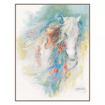 PN-0178401 Набор для вышивания LanArte 'Раздумье' 36x44