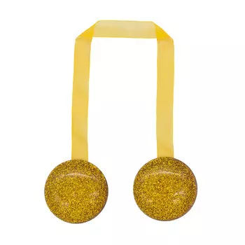 Подхват магнитный для штор R008, 2 шт/уп (золотой)