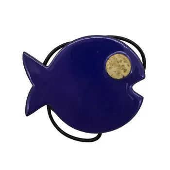 Подхват магнитный для штор 'рыбка' 8912 (голубой)