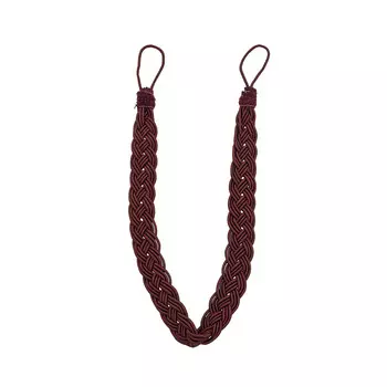 Подхват шторный 0368-001 'коса' 2шт. (574 св.бордо)